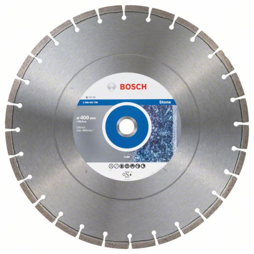 Диамантен диск BOSCH Standard for Stone 400x25,4mm Диамантен диск BOSCH Standard for Stone 400x25,4mm