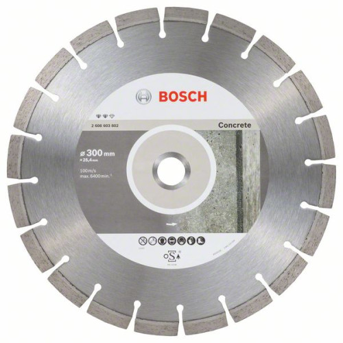 Диамантен диск BOSCH Expert for Concrete 300x25,4 mm