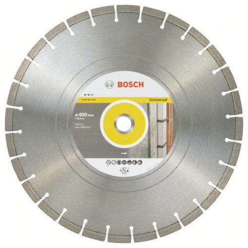 Диамантен диск BOSCH Expert for Universal 400x25,4 mm