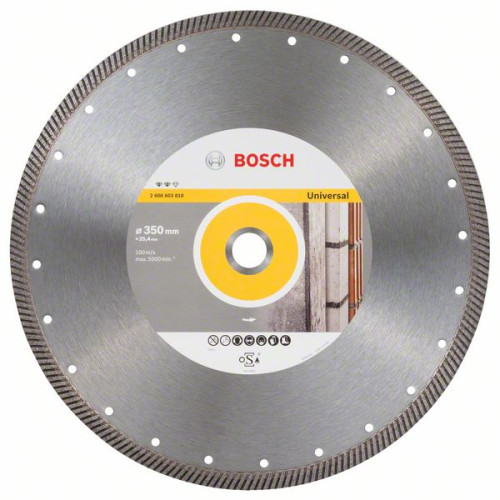 Диск BOSCH Expert for Universal Turbo 350x25,4 mm Диск BOSCH Expert for Universal Turbo 350x25,4 mm