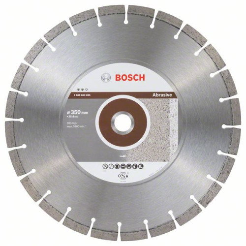 Диамантен диск BOSCH Expert for Abrasive 350x25,4 mm Диамантен диск BOSCH Expert for Abrasive 350x25,4 mm
