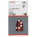 Шкурка за мултишлайф BOSCH P120 100x170 mm
