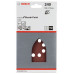 Шкурка за мултишлайф BOSCH P240 100x170 mm