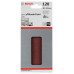 Шкурка BOSCH P120 80x133 mm