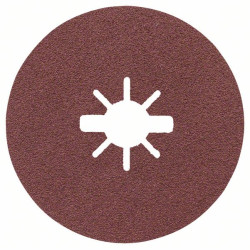 Фиброшкурка за метал BOSCH X-LOCK R444 - 115 mm G60