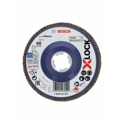 Ламелен диск прав BOSCH X-LOCK - 125 mm G60