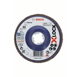 Ламелен диск прав BOSCH X-LOCK - 125 mm G80