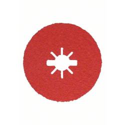 Фиброшкурка BOSCH X-LOCK за метал и инокс - 115 mm G80