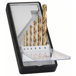 Комплект свредла за метал BOSCH Mini X-Line HSS-Tin Комплект свредла за метал BOSCH Mini X-Line HSS-Tin