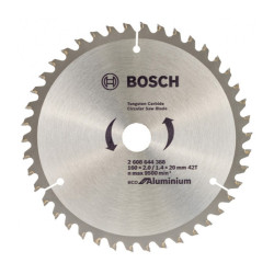 Циркулярен диск BOSCH ECO за алуминий 160 mm