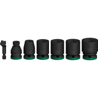 Комплект вложки BOSCH PRO Impact Socket Set с адаптер, 1/2", 7 броя Комплект вложки BOSCH PRO Impact Socket Set с адаптер, 1/2", 7 броя