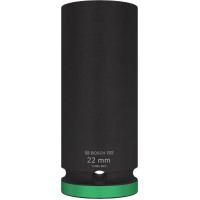 Дълбока вложка BOSCH PRO Impact Socket, 1/2", 22 mm Дълбока вложка BOSCH PRO Impact Socket, 1/2", 22 mm