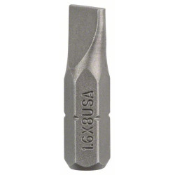 Бит за винтоверт BOSCH с глава с прав шлиц 2 броя Бит за винтоверт BOSCH с глава с прав шлиц 2 броя