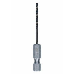 Спирално свредло BOSCH HSS, 2x24x60 mm, HEX 1/4"