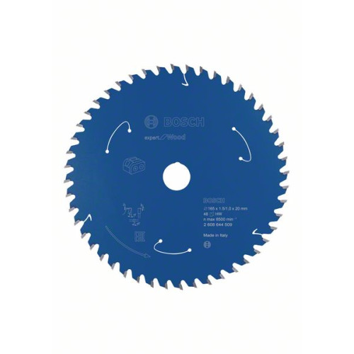 Диск BOSCH Expert for Wood 165x20 mm 48 зъба