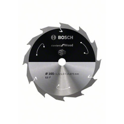 Диск за акумулаторен циркуляр BOSCH 165x15,875 mm