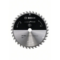 Диск за акумулаторен циркуляр BOSCH 165 mm 36 зъба