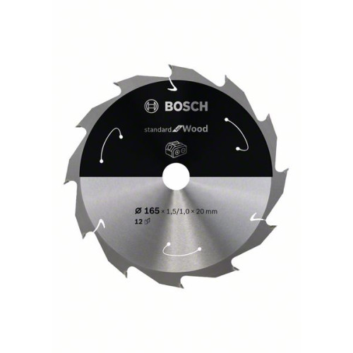 Диск за акумулаторен циркуляр BOSCH 165x20 mm Диск за акумулаторен циркуляр BOSCH 165x20 mm
