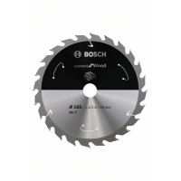 Диск за акумулаторен циркуляр BOSCH 165 mm 24 зъба