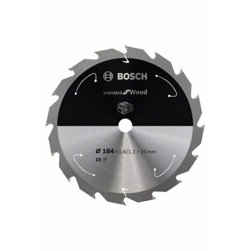 Диск за акумулаторен циркуляр BOSCH 184x16 mm
