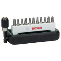 Комплект стандартни битове за винтоверт BOSCH, 12 части - смесени Комплект стандартни битове за винтоверт BOSCH, 12 части - смесени