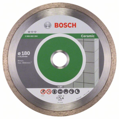 Диамантен диск BOSCH за фаянс Ф180х22.23 Standard for Ceramic