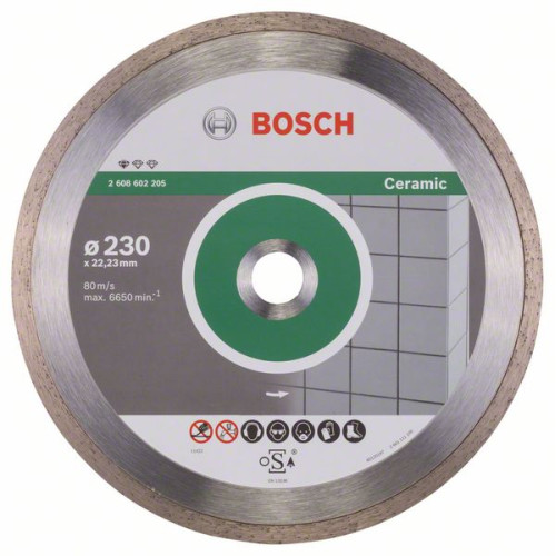 Диамантен диск BOSCH за фаянс Ф230х22.23 Standard for Ceramic