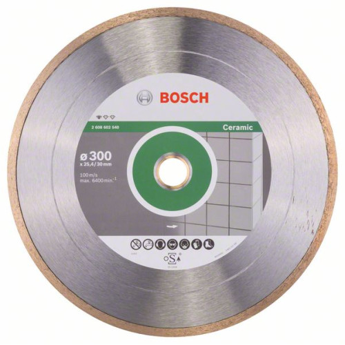 Диамантен диск BOSCH за фаянс Ф300х30-25.4 Standard for Ceramic Диамантен диск BOSCH за фаянс Ф300х30-25.4 Standard for Ceramic