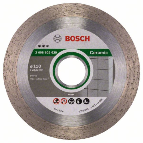 Диамантен диск BOSCH за фаянс Ф110х22.23 Best for Ceramic