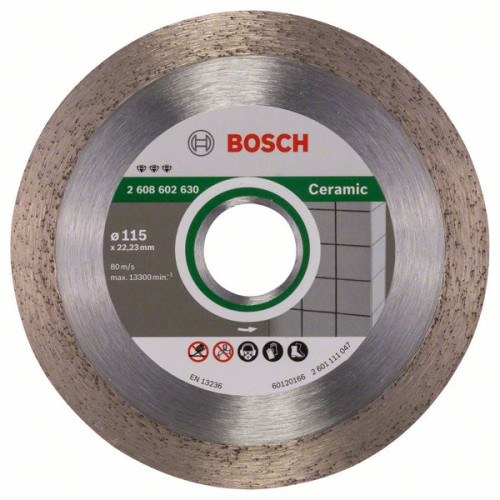 Диамантен диск BOSCH за фаянс Ф115х22.23 Best for Ceramic