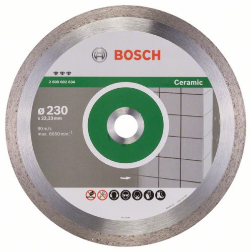 Диамантен диск BOSCH за фаянс Ф230х22.23 Best for Ceramic