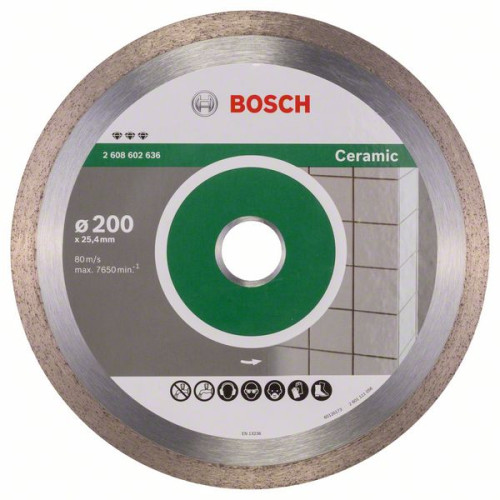 Диамантен диск BOSCH за фаянс Ф200х25.4 Best for Ceramic