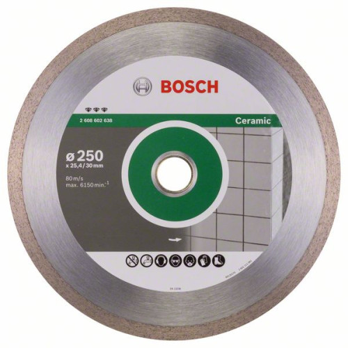 Диамантен диск BOSCH за фаянс Ф250х30 Best for Ceramic