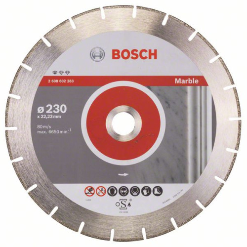 Диамантен диск BOSCH за мрамор Ф230х22.23 Standard for Marble