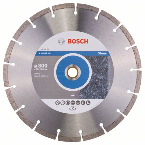 Диамантен диск BOSCH за камък Ф300х20 Standard for Stone