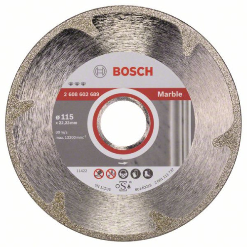 Диамантен диск BOSCH за мрамор Ф115х22.23 Best for Marble