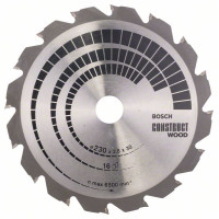 Циркулярен диск BOSCH Ф230х2.8 Construct Wood Z16 Циркулярен диск BOSCH Ф230х2.8 Construct Wood Z16