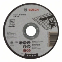 Карбофлексов диск BOSCH за рязане на inox Ф125x22.23