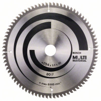 Циркулярен диск BOSCH Ф254х3.2 Multi Material Z80 Циркулярен диск BOSCH Ф254х3.2 Multi Material Z80