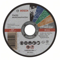 Карбофлексов диск за рязане BOSCH Rapido Multi Construction Ф115х1х22.23 Карбофлексов диск за рязане BOSCH Rapido Multi Construction Ф115х1х22.23