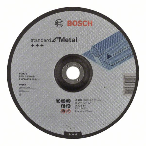 Карбофлексов диск BOSCH Ф230х3х22.23 Standard for Metal