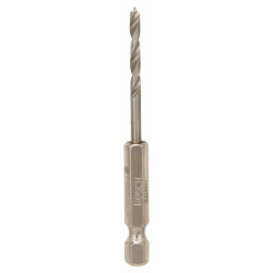 Центриращо свредло за дърво BOSCH PRO Wood HSS Brad Point, 3 x 25 x 73 mm
