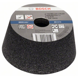 BOSCH Чашковиден шлифовъчен диск, конусен BOSCH Чашковиден шлифовъчен диск, конусен