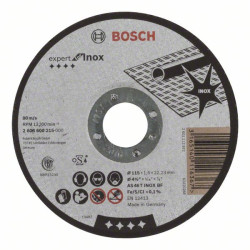 Диск за рязане, прав, Expert for Inox BOSCH 115 mm Диск за рязане, прав, Expert for Inox BOSCH 115 mm