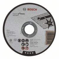Диск за рязане, прав, Expert for Inox BOSCH 125 mm Диск за рязане, прав, Expert for Inox BOSCH 125 mm