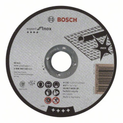 Диск за рязане, прав, Expert for Inox BOSCH 125 mm Диск за рязане, прав, Expert for Inox BOSCH 125 mm