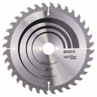 Optiline Wood диск за циркуляр BOSCH - 230 x 30 x 2,8 mm Optiline Wood диск за циркуляр BOSCH - 230 x 30 x 2,8 mm