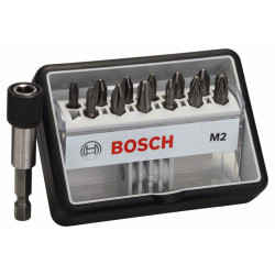 Комплект Robust Line битове за винтоверт M, 12+1 части BOSCH, 25 mm
