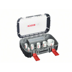 Комплект боркорони за санитарни инсталации Progressor, 9 части BOSCH HSS Комплект боркорони за санитарни инсталации Progressor, 9 части BOSCH HSS